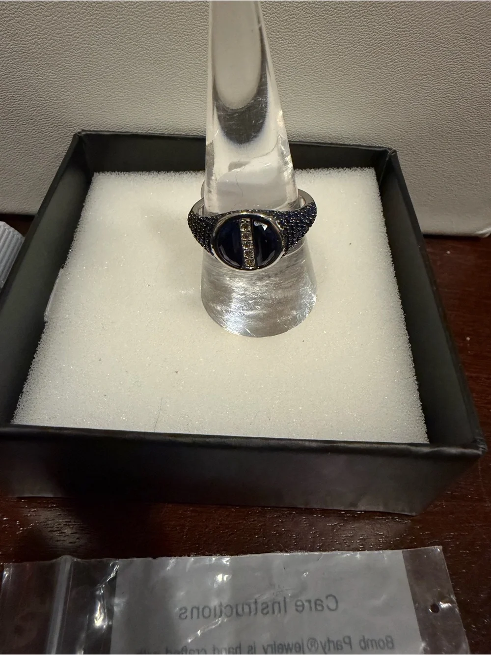 Power Move: Sapphire on Rhodium
